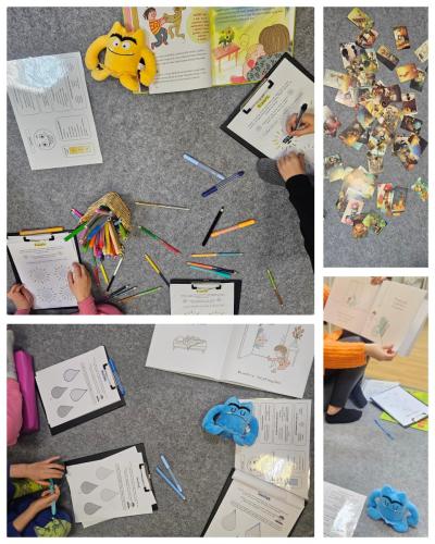 "Czuję smutek" "Czuję złość"